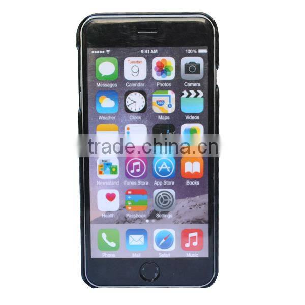 Luxury leather hard back shell case cover for Apple iPhone 6 Plus/6s Plus