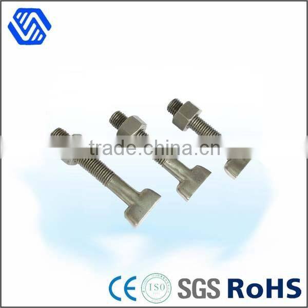 High strength hot dip galvanizing hex flange bolt