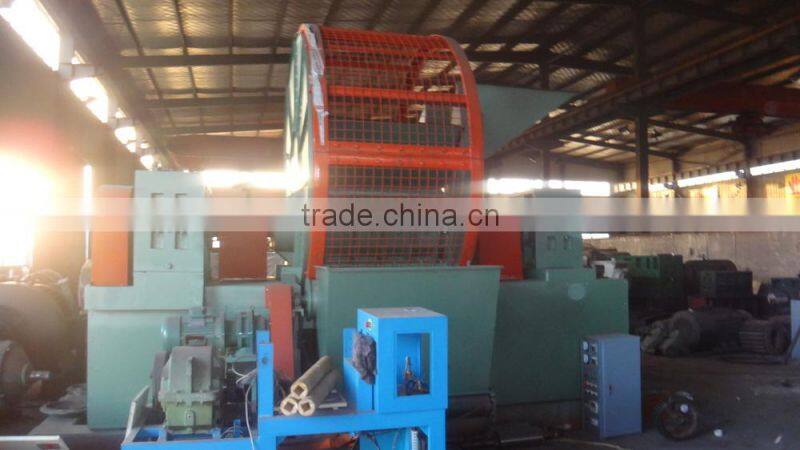1200 Radial waste Tire crusher machine withhard alloy knife tire shredding machine Tire cutting tool