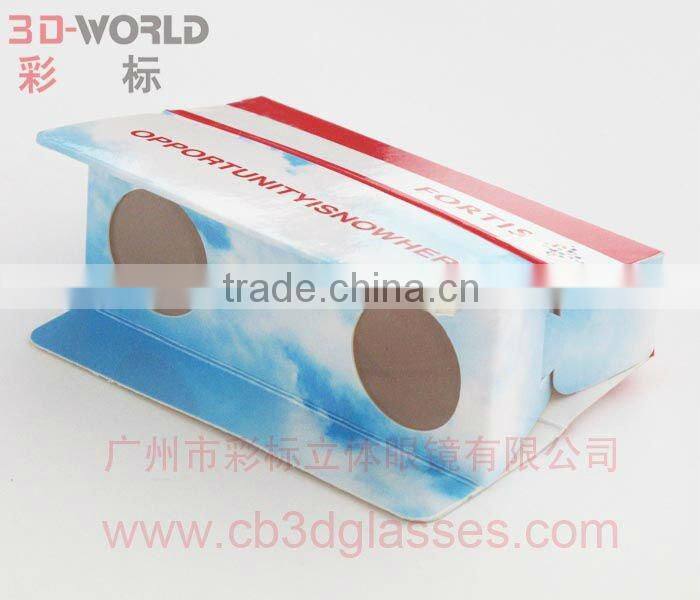 2012 hot selling 3d promotional paper telescope
