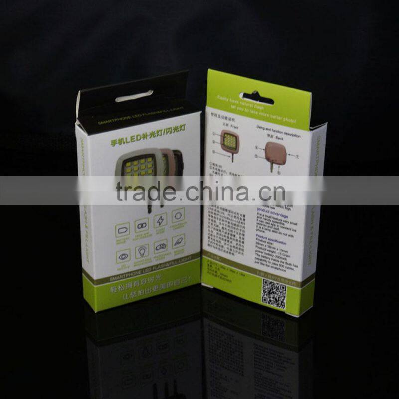 Mini Portable 16 LED Camera Fill-in Flash Selfie Light For Cell Phone Tablet