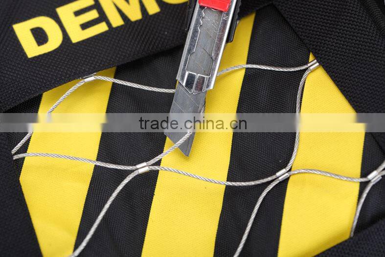 2015 New Product and Design Wholesale Purple safety and theftproof backpack for women