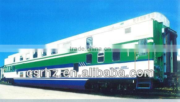 25B Double-deck Hard Seating air conditioned passenger coach/ trail car/ carriage/ railway train