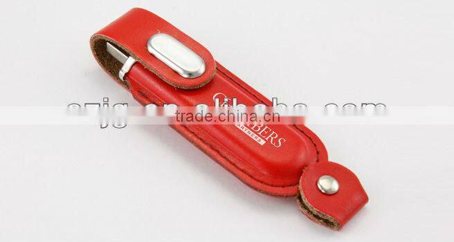 Most Popular Leather USB Flash Drive, Full Colors Available