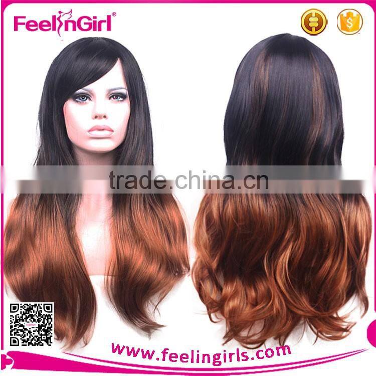 2016 Wholesale high quality short synthetic wig for girl