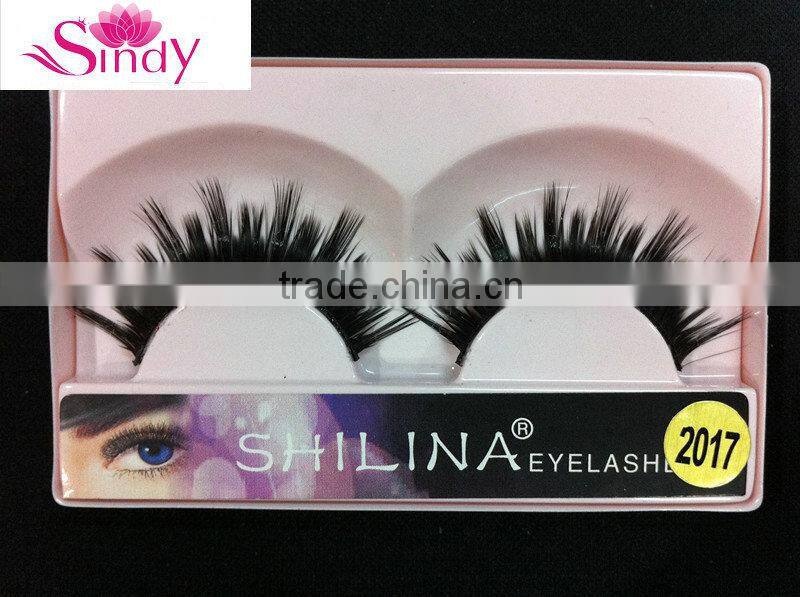 10 Pairs/box Single Package false eyelashes Crisscross false eyelash Makeup Fake Eyelashes ZX:223