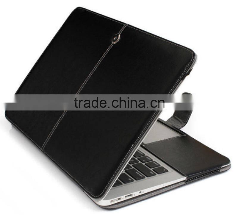 Luxury leather flip case for Macbook air 11/13/pro 13.3/retina 13.3/pro 15.4
