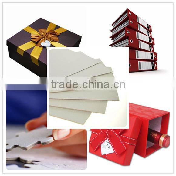 2015 new products Alibaba trade assurance dongguan paper gray board