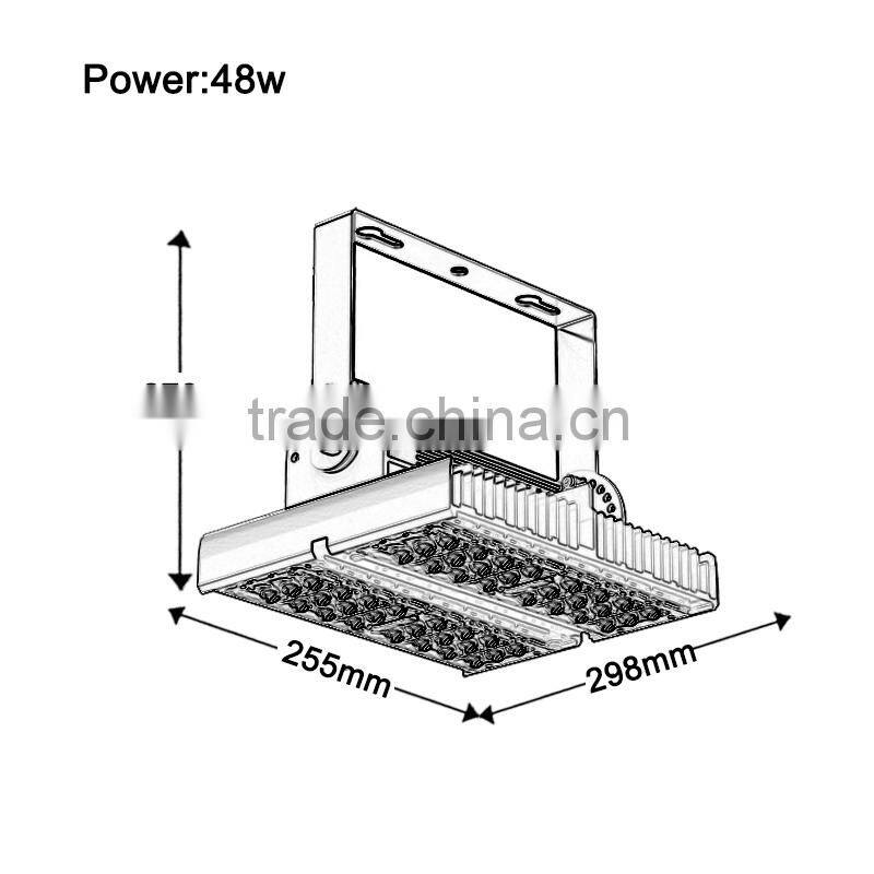 HOT! Bridgelux chip waterproof Heatsink MIC 120w led tunnel light made in china lighting area maximum