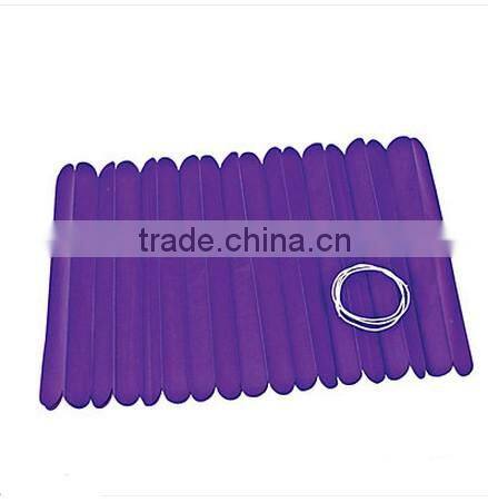 Purple Pom-Pom tissue paper decorations