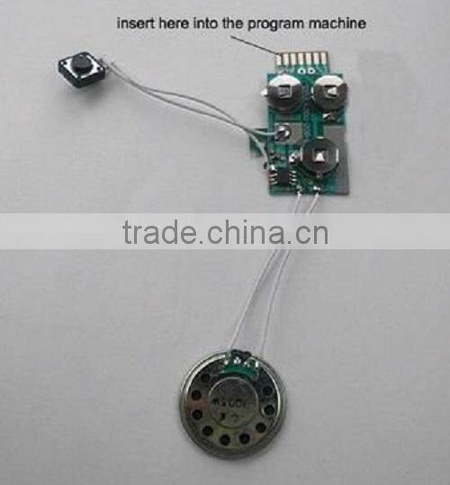high quality Chippest OTP Programmable sound modules for greeting cards and sound box