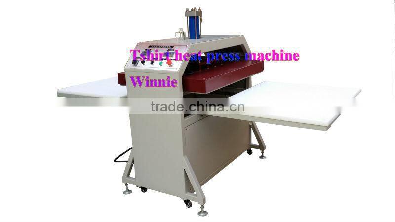 HAICHENG hydraulic spors gament design heat transfer press machine