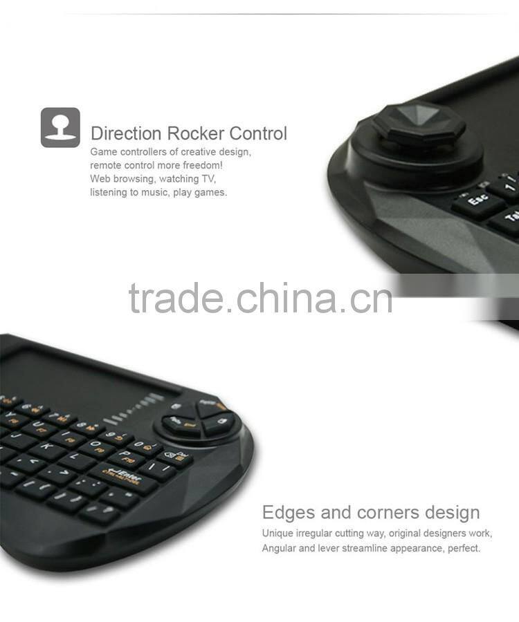 2.4GHz Mini Wireless Fly Air Gaming Mouse Keyboard With High Sensitive Smart Touchpad