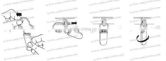 CH502 plastic metal seal locks