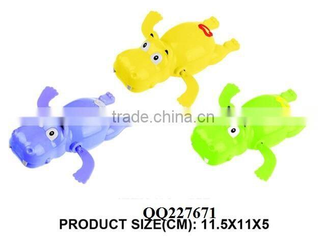 Pully wonderfull wind up animail toys cute plastic wind up toy animail