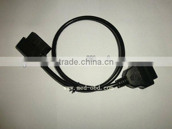 obd2 cable 90 degree male to female cable J1962m to J1962F