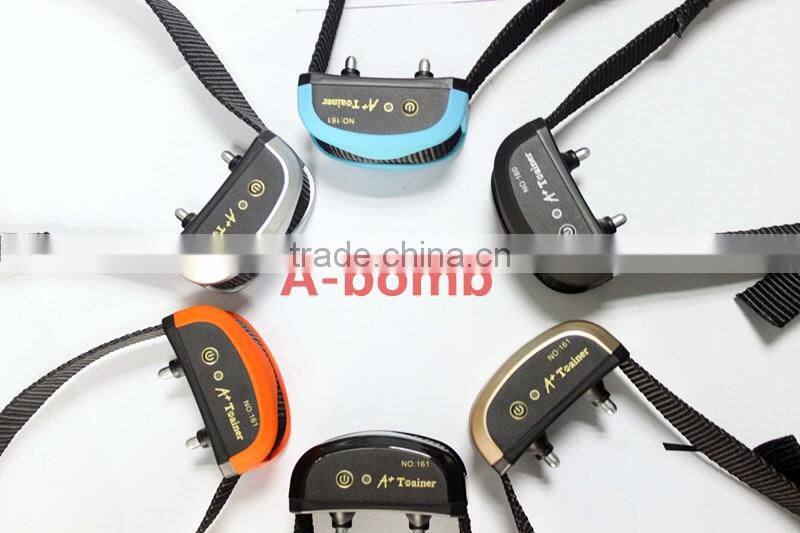A-bomb Full-automatic mode&Manually 800 Yards Pet Training Collar Rechargeable & Waterproof & Safe Vibrating Collar