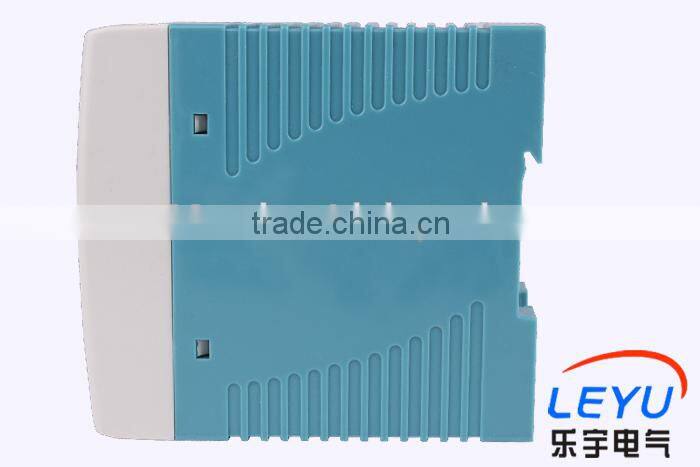 ISO9001 MINI Size 60W 12V 24V din rail AC DC CE Approved china power supply