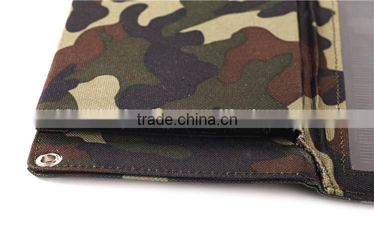8W Solar panel battery charger 6V outdoor Universal Emergency solar charger for iphon ipad camera
