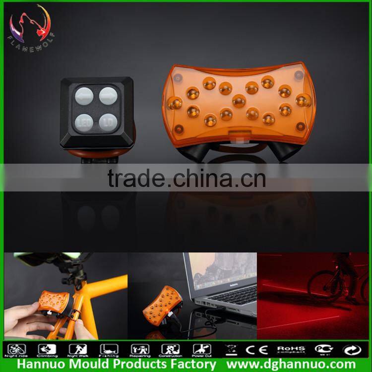 Wireless control light for bicycle bicycle rear brake light bicycle turn signal light