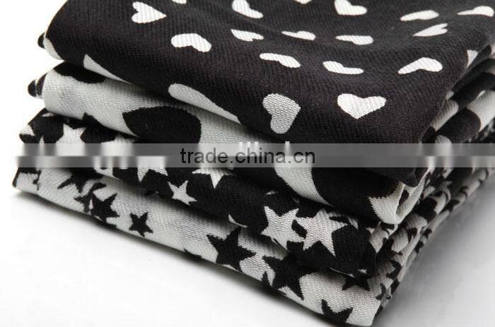 star printed pashmina scarf new 32