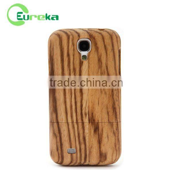 Wholesale bamboo cell phone case for Samsung Galaxy S4 I9500