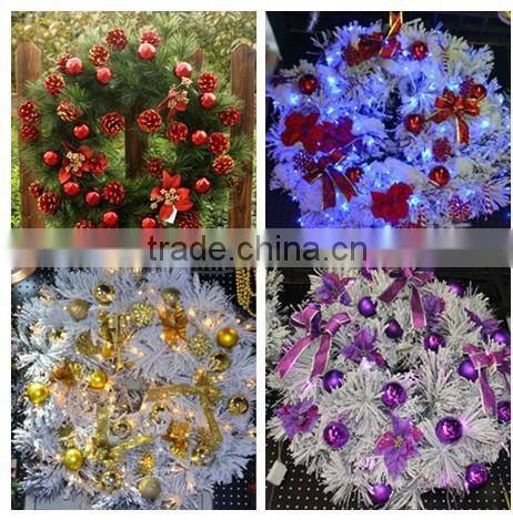 red garland christmas decorations wire garland