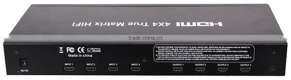 HDMI 4X4 True Matrix High definition Video (1080P)