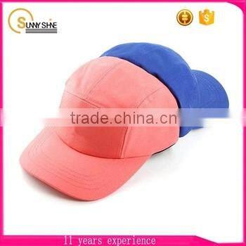 Custom Fashion Shallow Nylon 5 Panel Hats