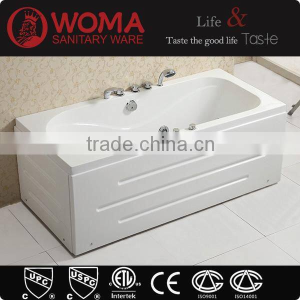 Q109B covered pure acrylic whirlpool massage bathtub Water jets