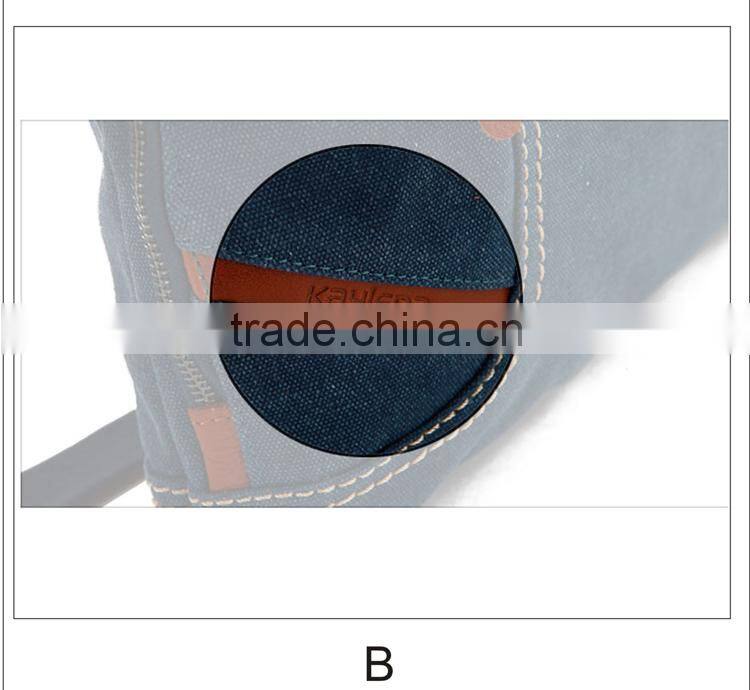 Blue canvas single shoulder bag with big space,Canvas bag shoulder bag handbag