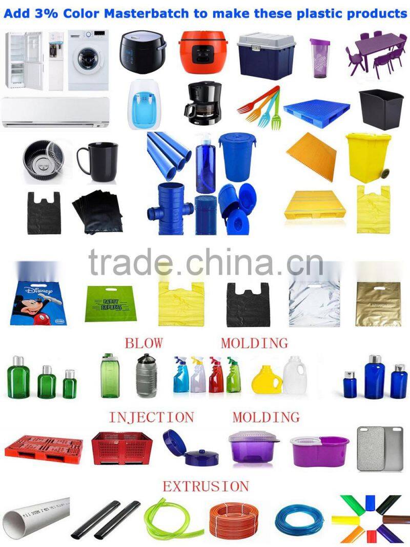 Colorful PA PA6 PA66 nylon masterbatch