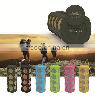 Factory direct sale portable outdoor stereo music bicycle bluetooth speaker