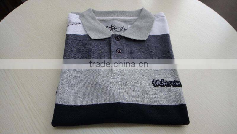 2016 men's clothes wholesale price shirts Men striped shirt Men's summer wear