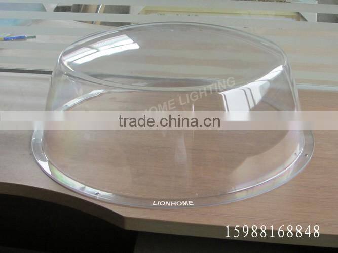 3mm uniform wall thickness 21" UV resistant clear Polycarbonate domes by injection moulding method