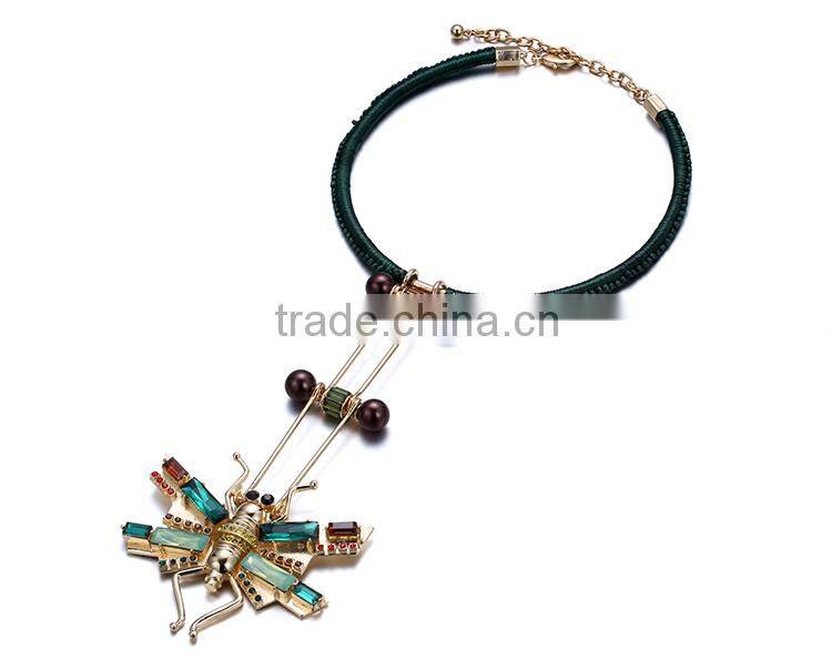 Fashion New Design Hotsale Charm Jewelry Rhinestone Pendant Necklace