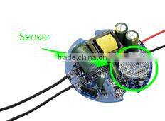 12w microwave motion sensor led ceiling lamp module easy installation with magnets