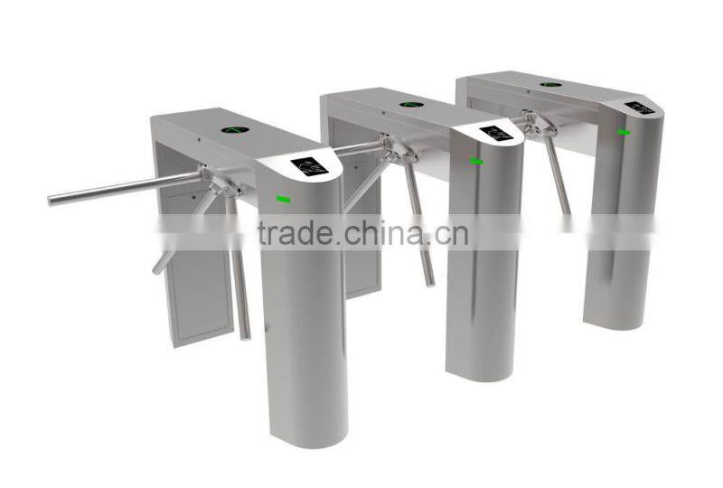 Outdoor Used Tripod Turnstile Dustproof/Waterproof Security Control Barcode Barrier Gate