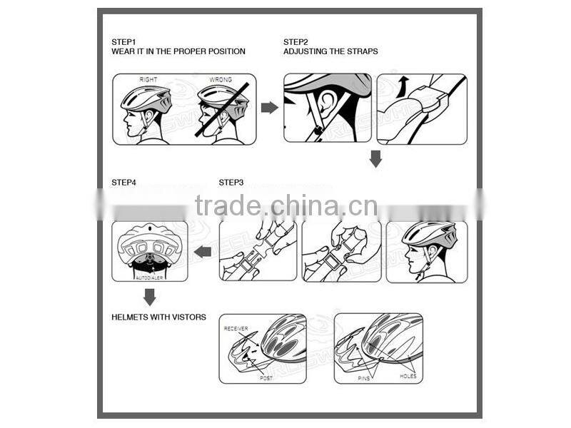 Adult In-Mold Mountain Bike Helmet EPS PVC Bicycle Helmet distributors