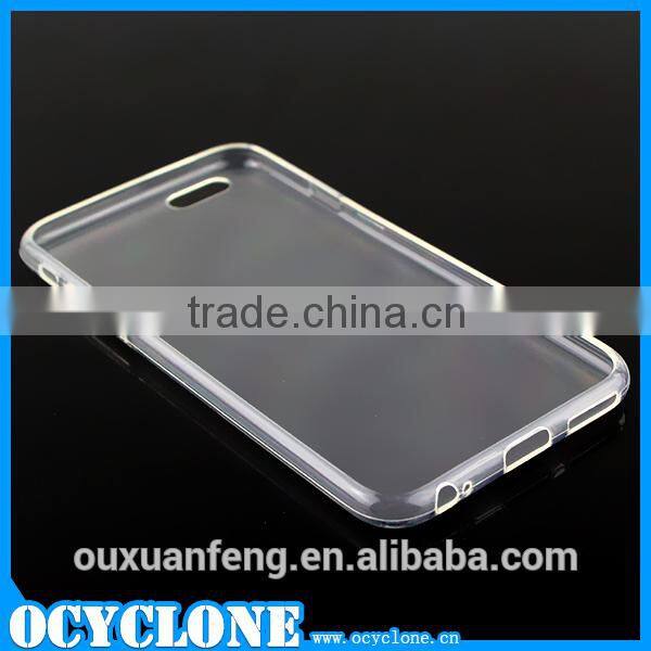 New fashion 4.7 inch transparent TPU back case for iphone 6 mobile phone