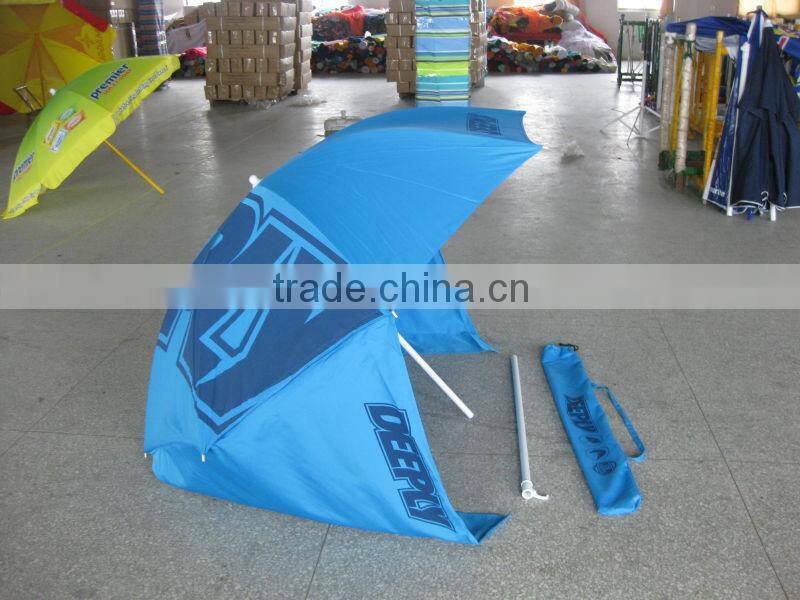 2.7mx8K Steel Patio/tent Umbrella With Crank,Without Tilt Mechanism wholesale cheap umbrellas tents sale