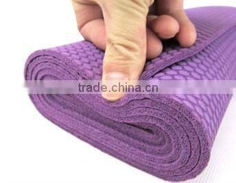 Custom natural yoga mat / rubber yoga mat / rubber PU yoga mat