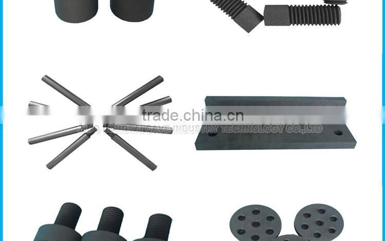 High pure graphite crucible for melting steel
