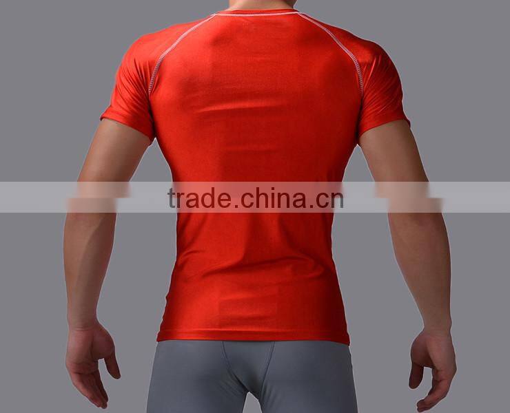 Youth men render tight seamless sportswear t shirts price manufacturers china