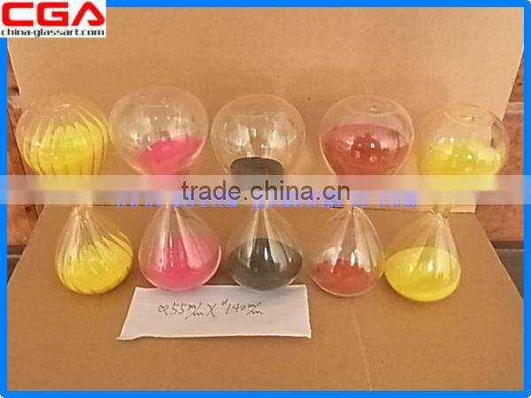 Fancy hourglass Sand Timer - art glassware sandglass