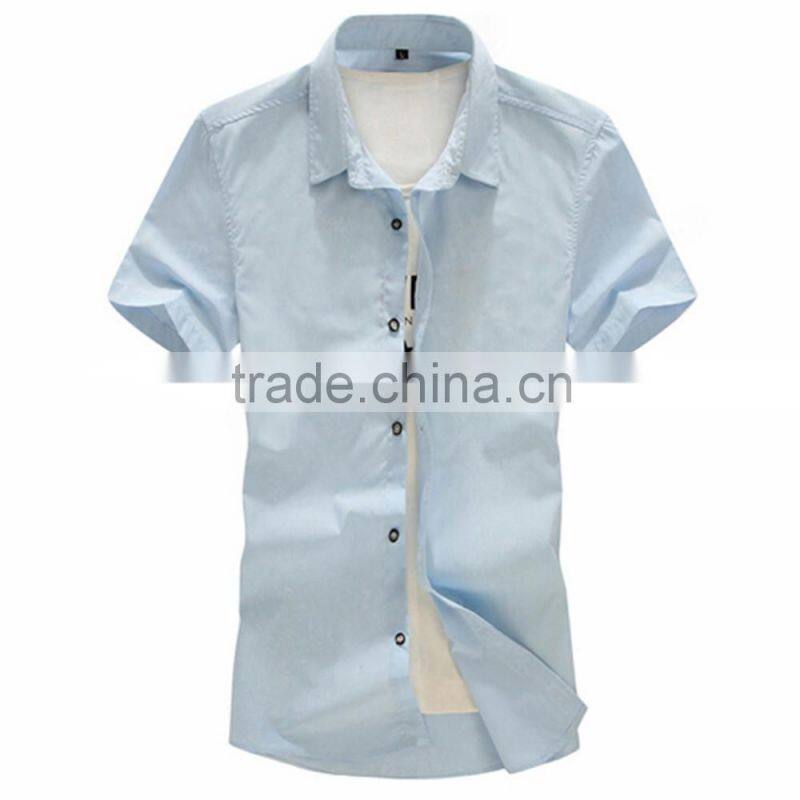 Custom Solid color Chinese Shirt for Man