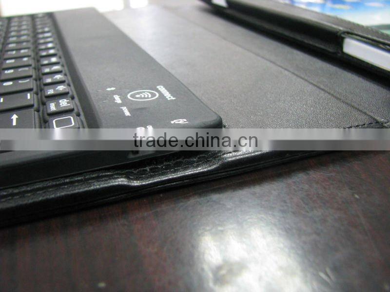 Factory price Hot saling with buletooth keyboar case for ipad 4, mini ipad , ipar air 2