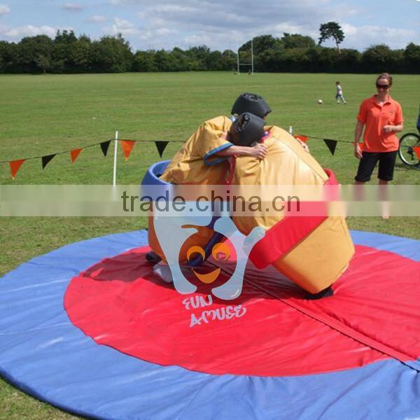 fighting pvc partaulin inflatable sumo wrestling suits for sale
