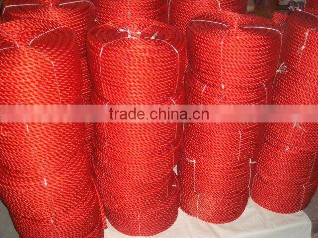 Plastic Red Color Rope