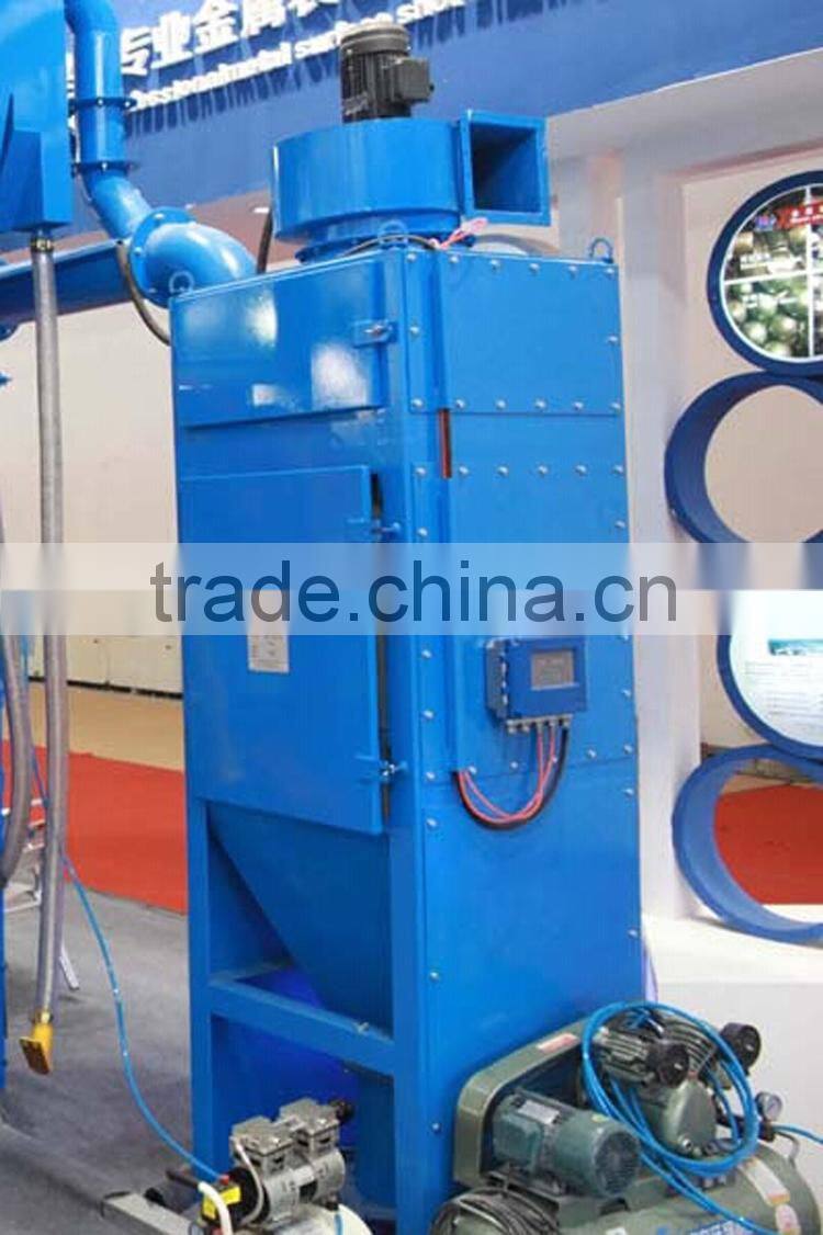 Tumbling/tumble rubber/steel belt tracked shot blasting machine abrator price